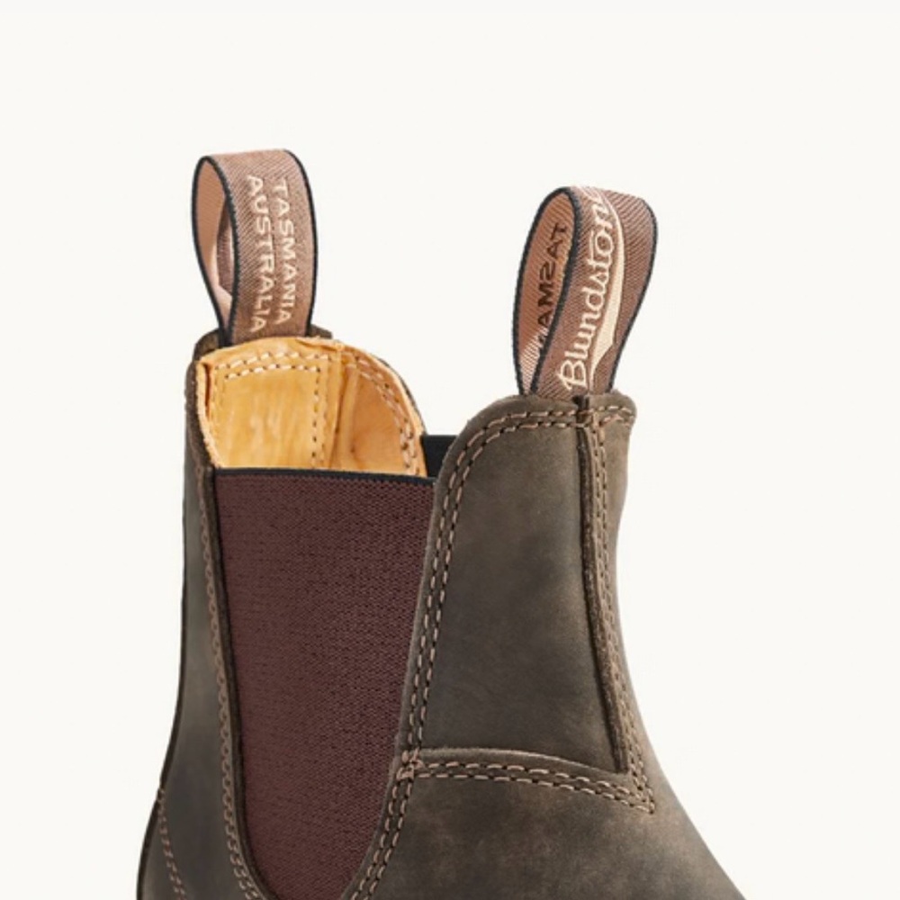 Blundstone Rustic Brown Ankle Boots - Picture 3 of 11